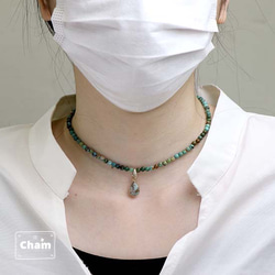 ターコイズネックレス 1枚目の画像