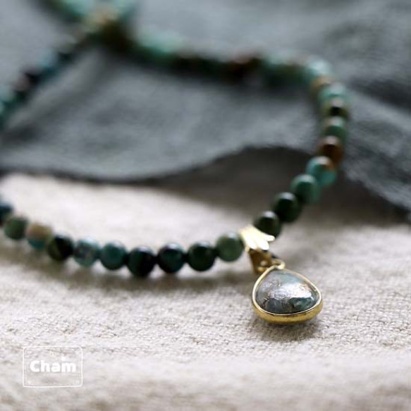 ターコイズネックレス 4枚目の画像