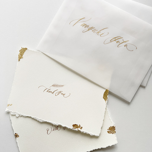 メッセージカードや結婚式の席札に☆ 席札+メッセージカード “Index mini”|Aタイプ【結婚式 ペーパー 席札