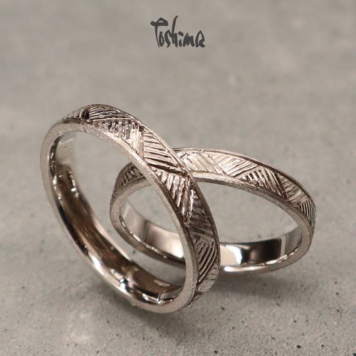 幾何学模様リング プラチナK10K18ゴールド 誕生日・記念日など