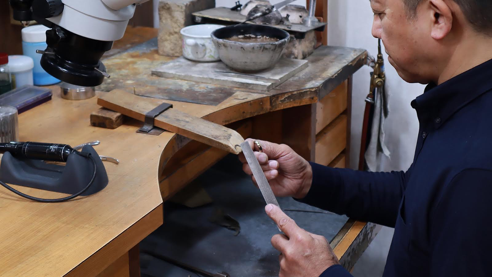 幾何学模様シルバーリング　[silver 選べるカラー] 　誕生日・記念日のプレゼントにも！