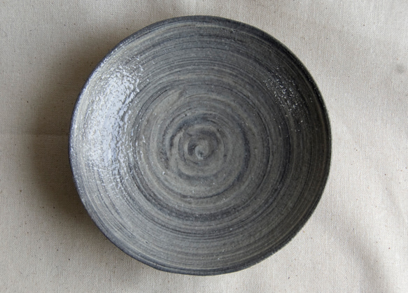 marble 小皿blue/black 4 1枚目の画像