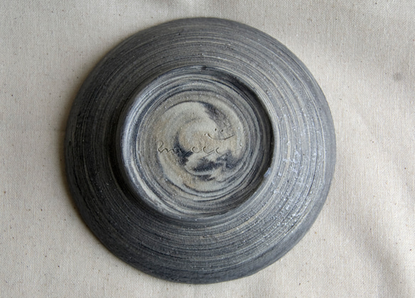 marble 小皿blue/black 4 3枚目の画像