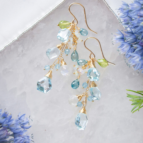 新生活5%OFF】ハワイアンジュエリー ピアス 透かしハーフムーン