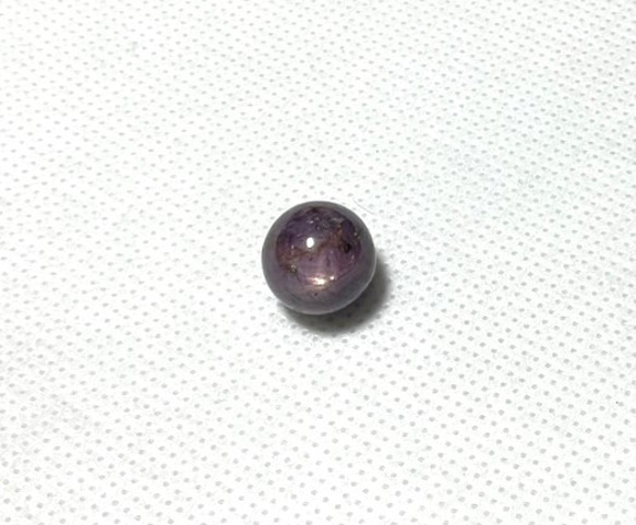CYA【AAA+ スター ルビー 12.4mm玉 粒売】 天然石ビーズ 7月誕生石 バラ 現物 8枚目の画像