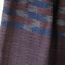 手織り布のシンプルなスカート 6枚目の画像