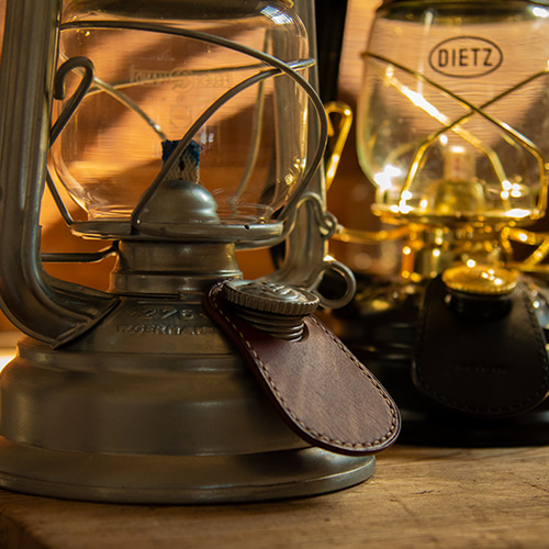 刻印無料 ］ ランタンエプロンカバー（black or brown）｜Oil lantern