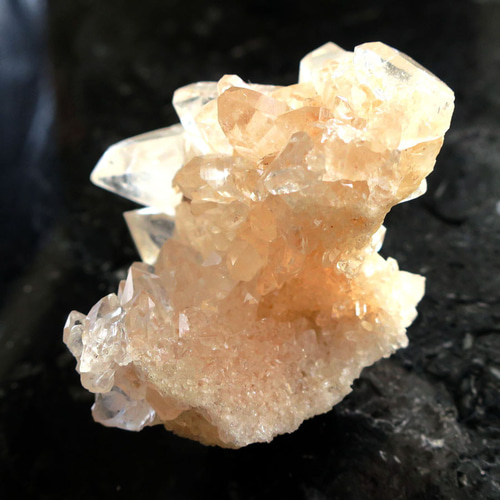 ヒマラヤ水晶 クラスター ピンク マニカラン産 70g N14 原石