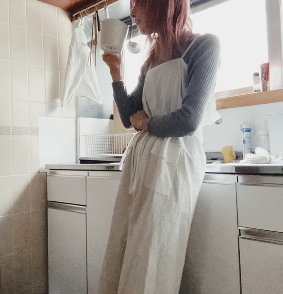 ◆ 所有圍裙和帽子均有販售。翻蓋口袋選項選單 ◆ 第3張的照片