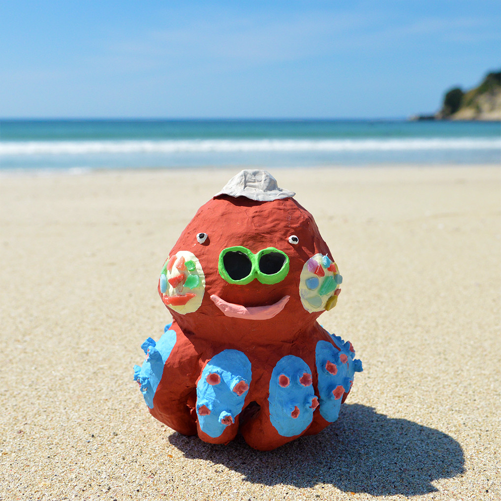 タコのオブジェのトンタン