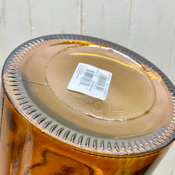 花瓶口が広い♪　ドライフラワー  枝物・ドライ・生花にも♪ 花瓶/アンバー　 7枚目の画像