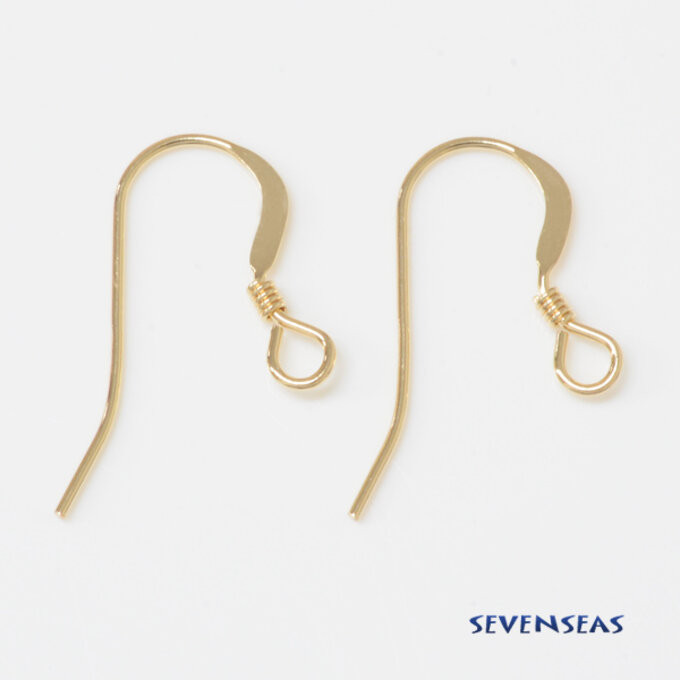 【10ペア入り】14KGF ピアスフック ゴールドフィルド GFFP-12