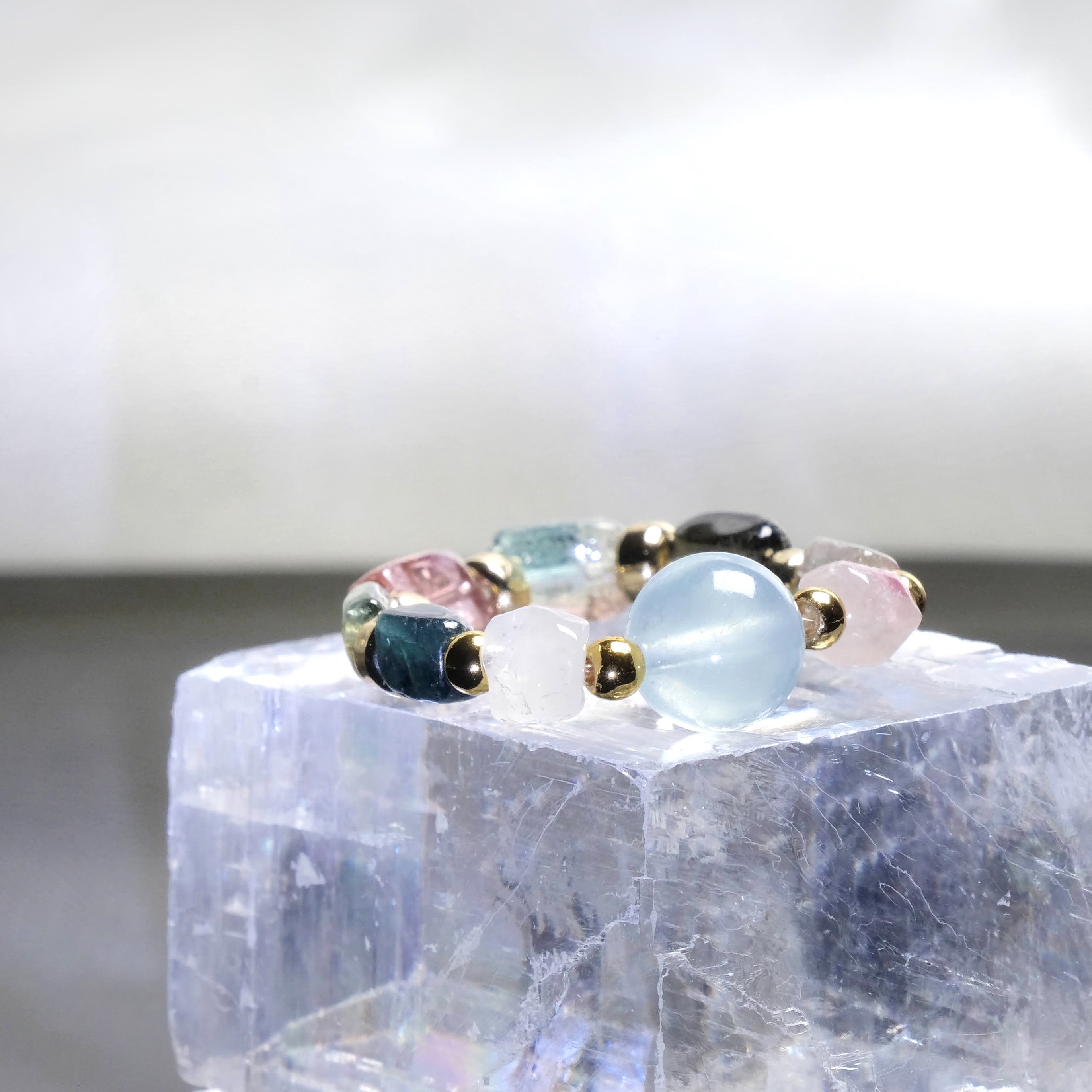 ハート クオーツクリスタルリング 楽天市場】ローズクォーツ ダイヤ ハート リング（指輪）「ラブ