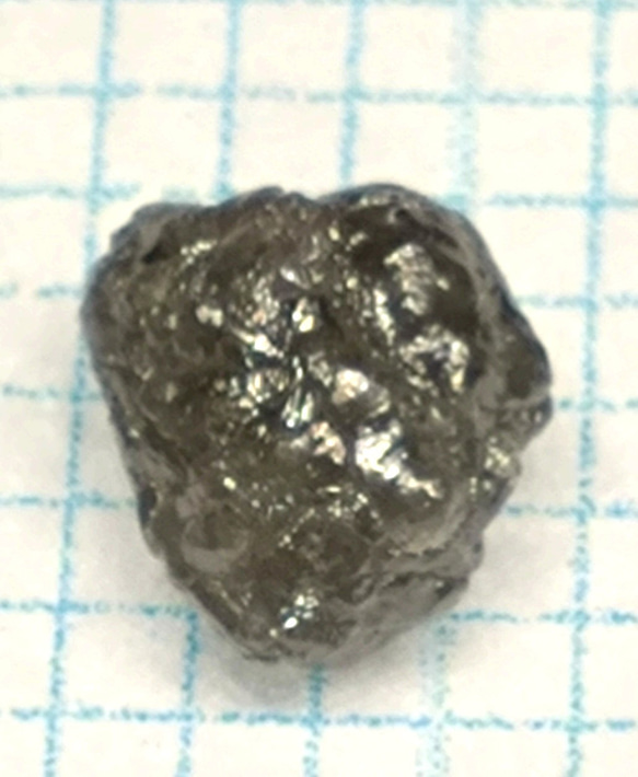 ダイヤモンド原石　rough diamond　天然石 (D1003)　 ラフダイヤモンド 2枚目の画像
