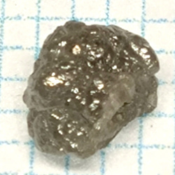 ダイヤモンド原石　rough diamond　天然石 (D1004)　 ラフダイヤモンド 2枚目の画像