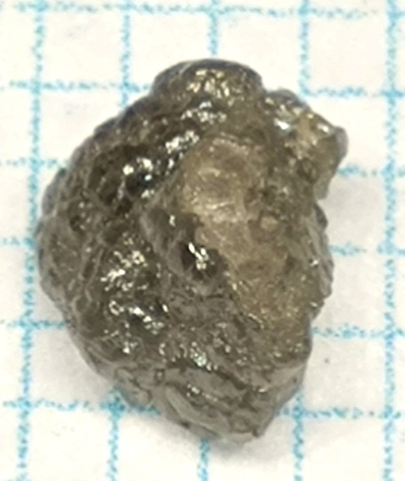 ダイヤモンド原石　rough diamond　天然石 (D1004)　 ラフダイヤモンド 1枚目の画像