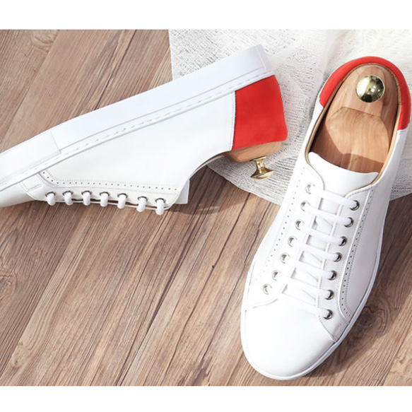 メンズスニーカー レザースニーカー 本革スニーカー SHOES STAR オーダーシューズssbe 