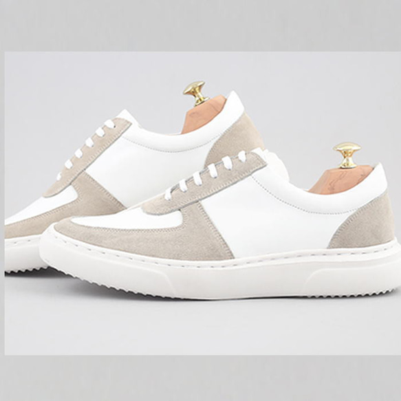 メンズスニーカー レザースニーカー 本革スニーカー SHOES STAR オーダーシューズssbe 