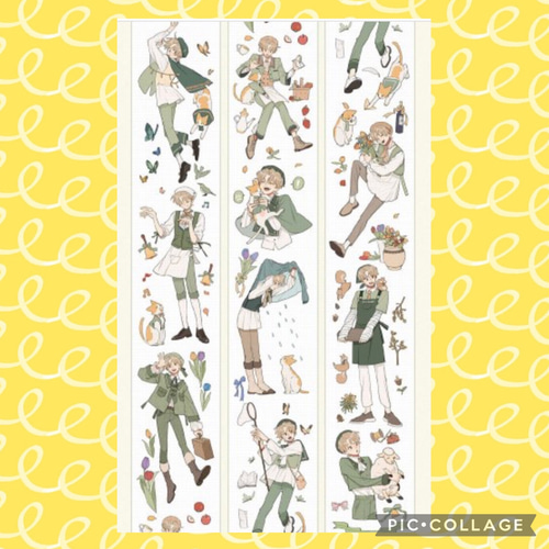 海外マステ　人物ステッカー　ggaggong素材　　　 まとめ売り お得 ggaggong素材45枚 人物ステッカー30枚 まとめ売り