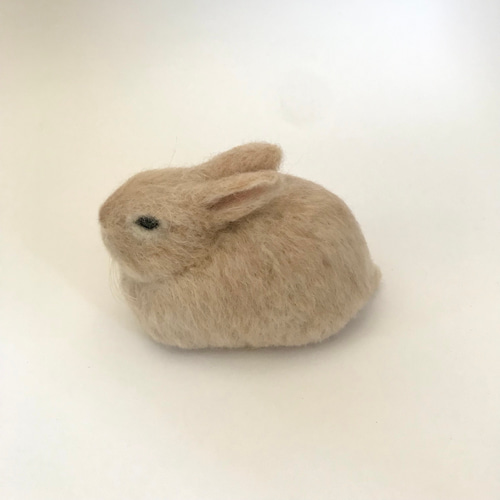 もふっとまるっとうさぎさん〜 うさぎ 羊毛フェルトネザーランド