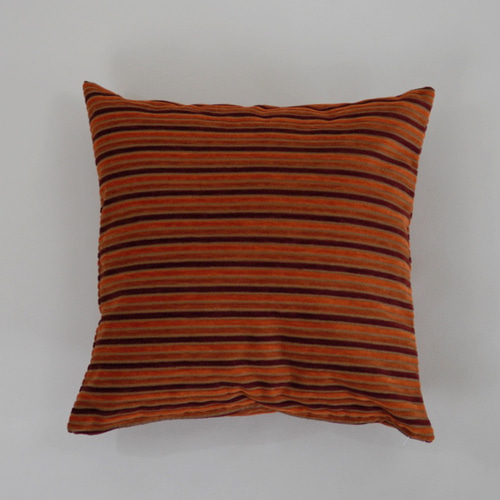 クッションカバー】＊暖色系 ボーダー柄＊ クッション・クッション