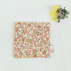 福袋♡無農藥糙米保溫袋/餐巾袋2件粉紅花卉圖案 第3張的照片