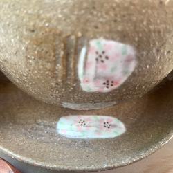 桜とくし目のコーヒー&ソーサー 2枚目の画像