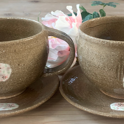 桜とくし目のコーヒー&ソーサー 9枚目の画像