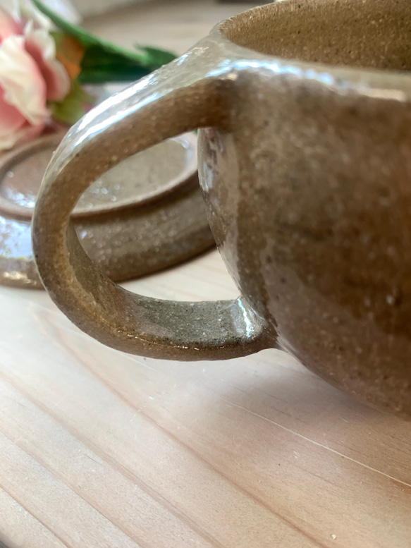 桜とくし目のコーヒー&ソーサー 6枚目の画像