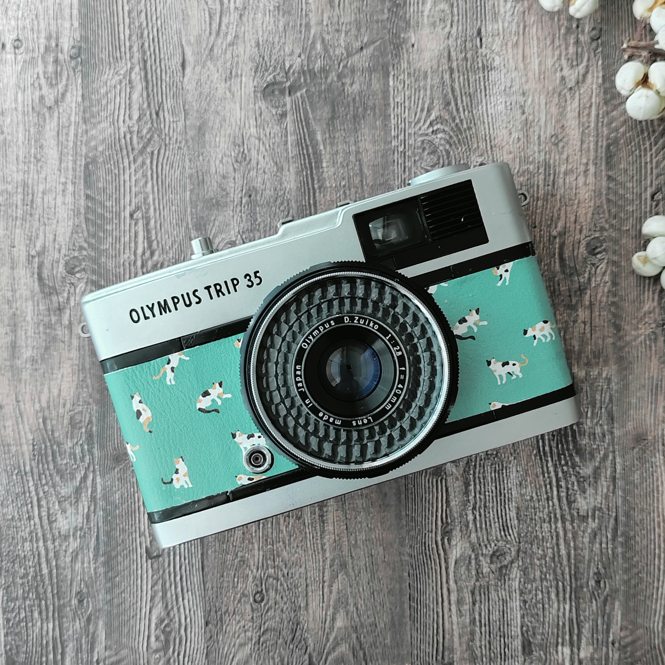 オリンパス トリップ35 Olympus Trip35 【限定オリジナル迷彩色】