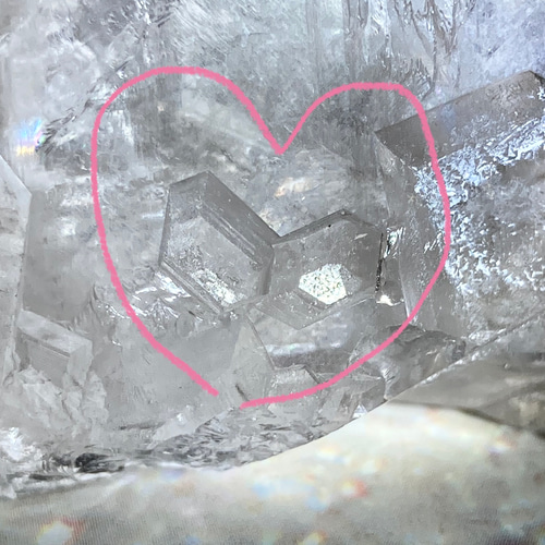 ゲートウェイ✨ レインボー ヒマラヤ水晶 ラフストーン 原石 キー