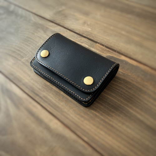 トラッカー タイプ ウォレット ミニ ちびトラ ブラック ブラウン