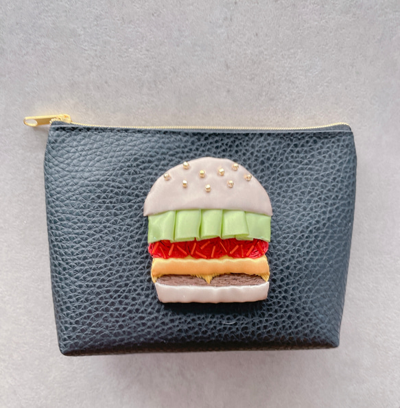 ハンバーガー×ブローチ 4枚目の画像