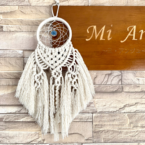 ドリームキャッチャーA (デニム) サンキャッチャー ミ・アンジュ 通販  