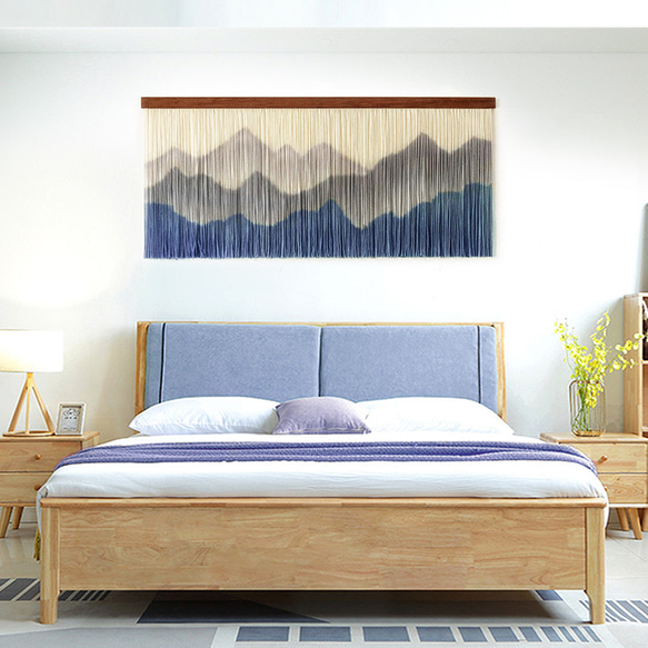 【受注製作】風景画 絵画 タペストリー 壁掛け 手作り アート 芸術 ウォールハンギング 新築祝い・新居祝い 家の装飾 cm 高さ アート 円幅 タペストリーの幅が 90cm ロッドを使用した壁掛けタペストリーの実際の幅は 広くなります #寝室