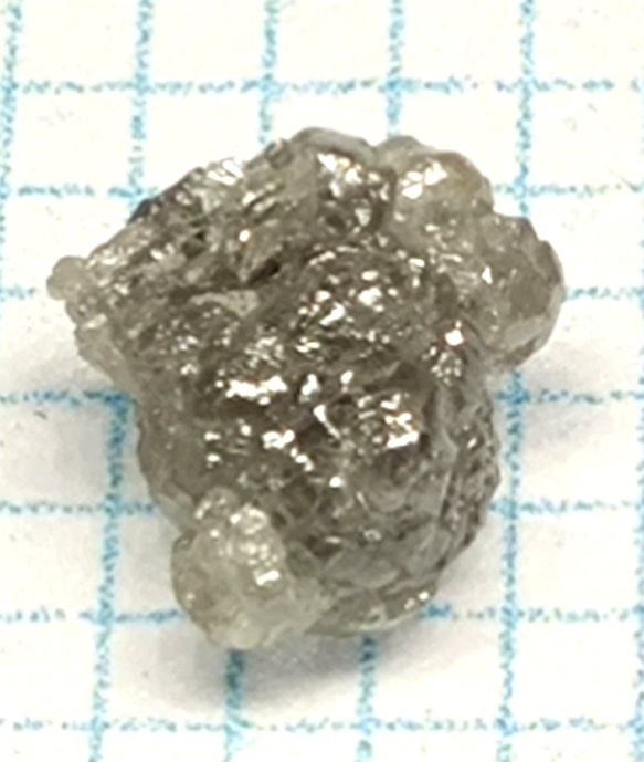 ダイヤモンド原石　rough diamond　天然石 (D1009)　 ラフダイヤモンド 1枚目の画像