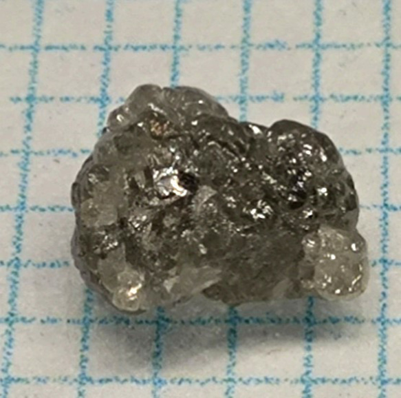 ダイヤモンド原石　rough diamond　天然石 (D1009)　 ラフダイヤモンド 3枚目の画像