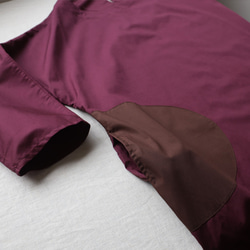 ＊ラスト２　初夏ＳＡＬＥ　色OPかぶるだけ贅沢一枚布オーバーシャツ　チュニック　ワンピース　上質コットンA38 4枚目の画像
