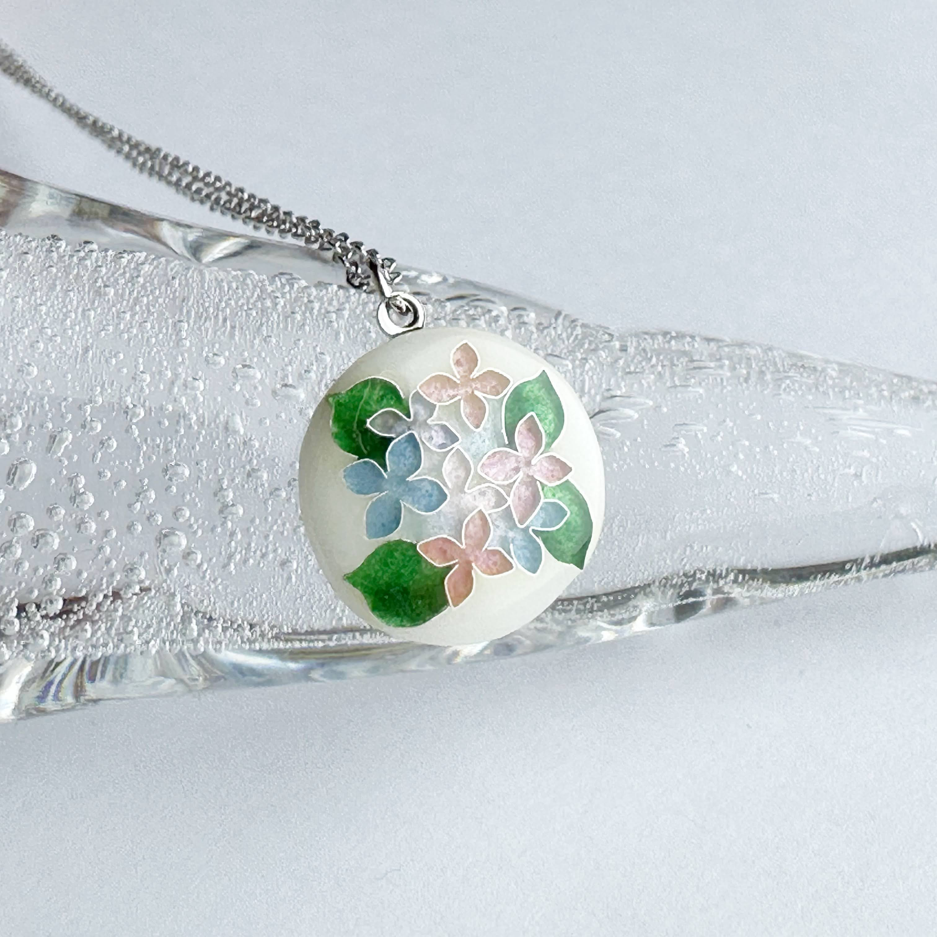 chiduka nakajima | 七宝焼・植線 7cm×6cmの小さな額絵 小さい頃