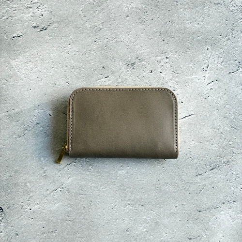 【 TAKAshiro】ミニ財布（ ダークブラウン ）【受注生産】 最大50% 8/5限定 ゼタ 二つ折り財布 ミニ財布 日本製 本革