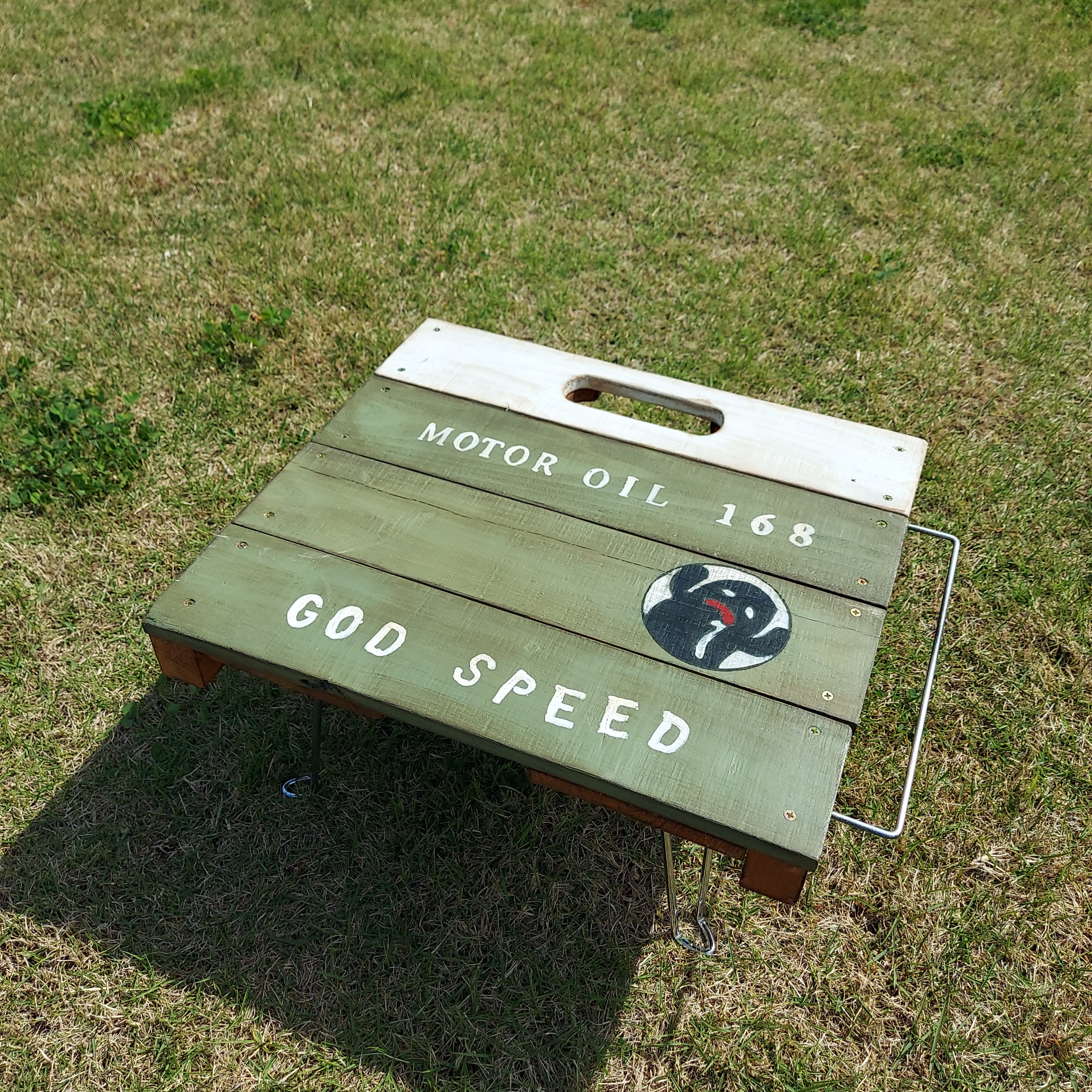 公園やキャンプに！ちびテーブル！