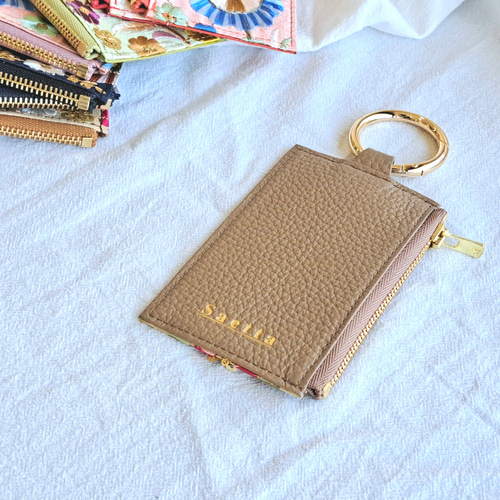 新本未使用 ヨウジヤマモト 本革 ポーチ 刺繍 小物入れ ギフトシリーズ バッグポーチ / インド刺繍 / 刺繍リボン / 小物