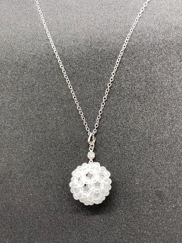 フラーレンネックレス 2mm玉使用 その他アクセサリー 輝路〜きろ