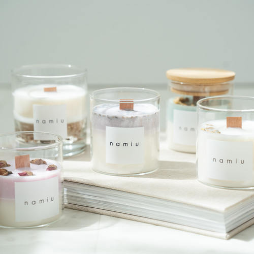 再販】ボタニカルアロマキャンドル 5つの選べる香り shiro ギフト