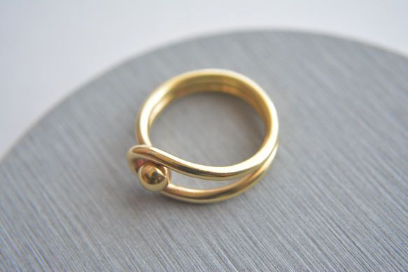 黃銅球環A型 金黃銅 第10張的照片