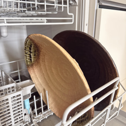 大きめボウル　ろくべ型浅鉢　大きさ2サイズ　和モダン 19枚目の画像