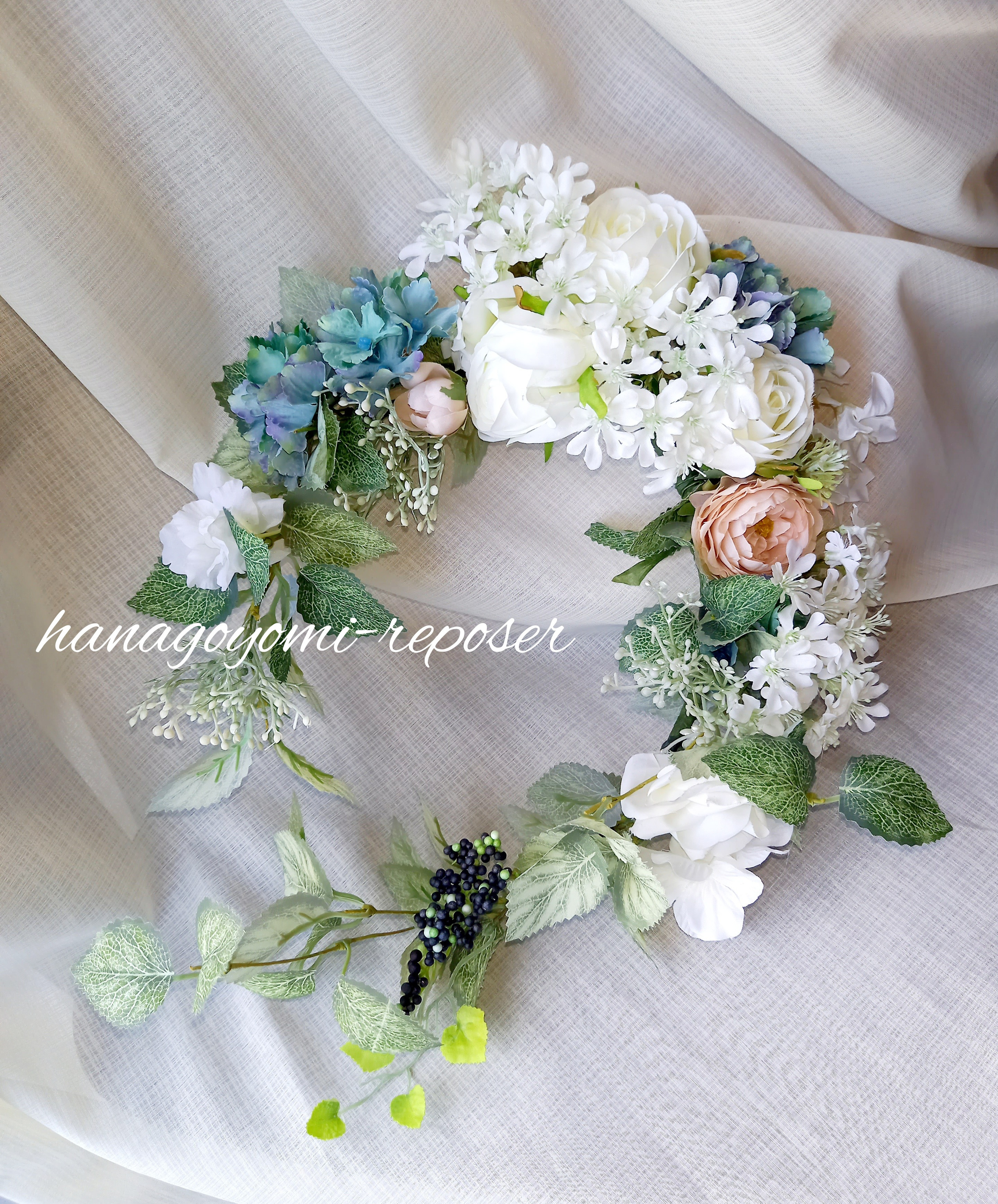 ✨母の日ギフト✨結婚祝い✨新築祝い✨開店祝い✨運気が上がると言われている縁起が良い馬蹄型リース✨