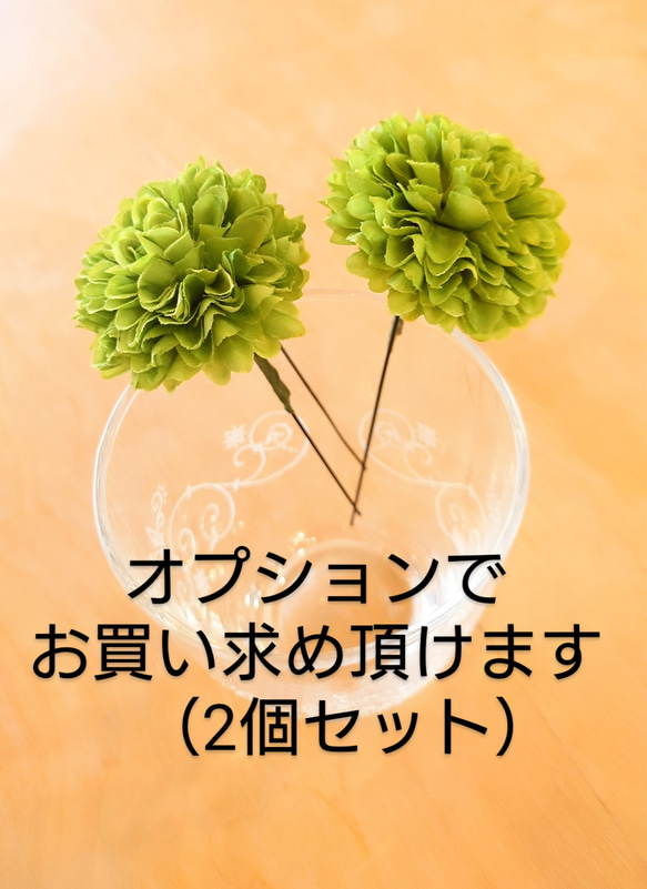 七五三、成人式、卒業式『ピンク系大輪ダリアと小花の髪飾り4点セット』つまみ細工髪飾り　結婚式のお呼ばれなどに。 8枚目の画像