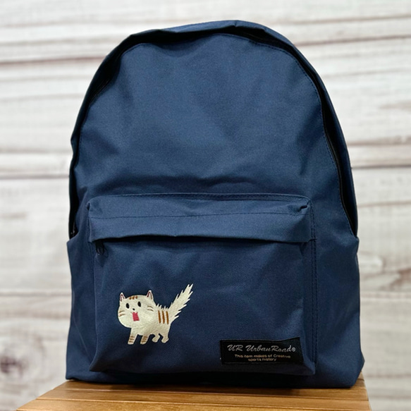 でおすすめアイテム。 三毛猫柄 ラウンド型 たまご型 リュック カジュアル リュック・バックパック