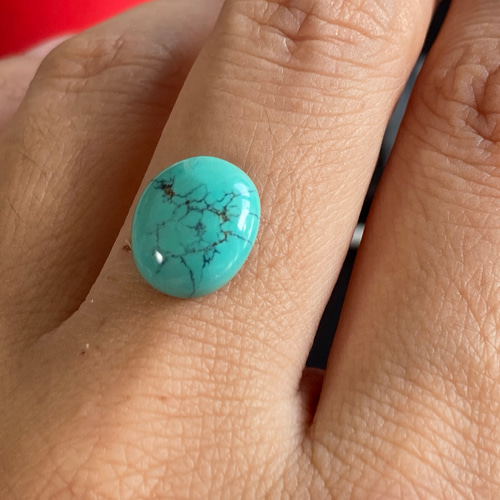 ターコイズ　トルコ石　TOP GRADE 　ft17a32ct ターコイズ トルコ石 TOP GRADE ft17a32ct